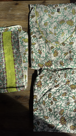 White and Green Kurta Salwar