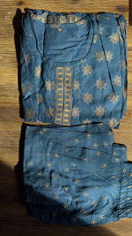 Dark Blue Kurta Salwar